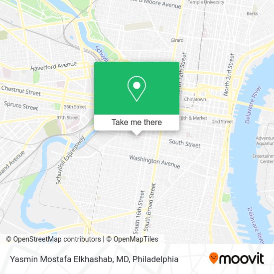Yasmin Mostafa Elkhashab, MD map