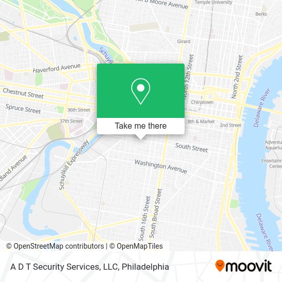 A D T Security Services, LLC map