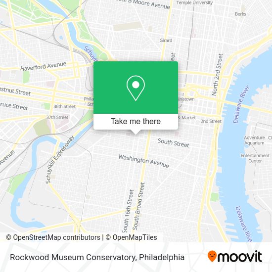 Rockwood Museum Conservatory map
