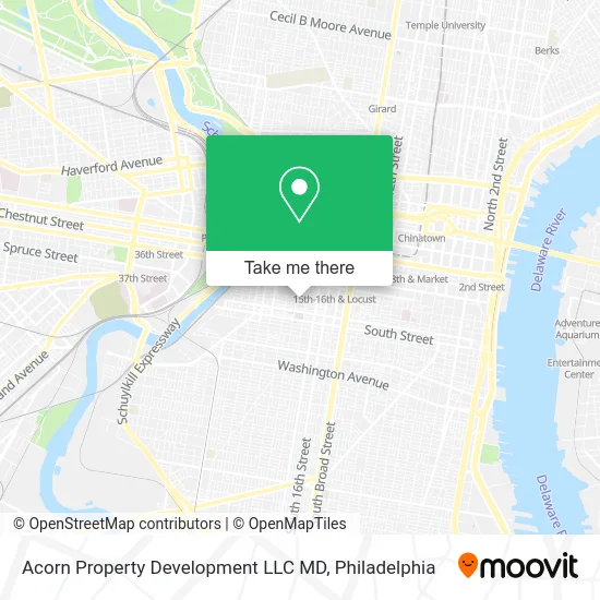 Acorn Property Development LLC MD map
