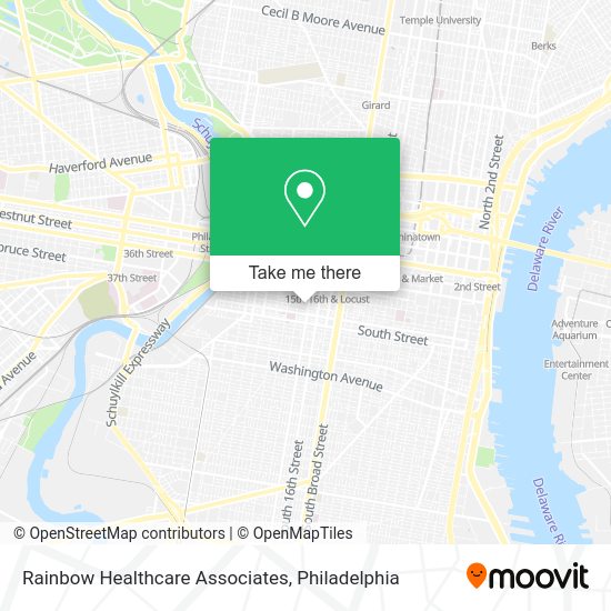 Mapa de Rainbow Healthcare Associates