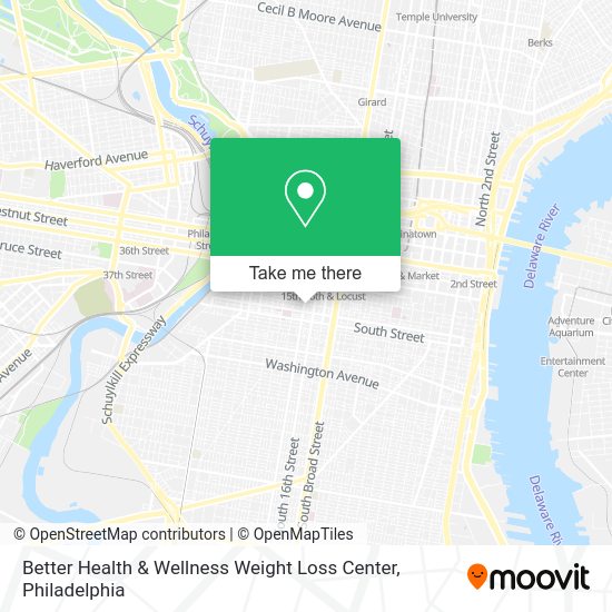 Mapa de Better Health & Wellness Weight Loss Center