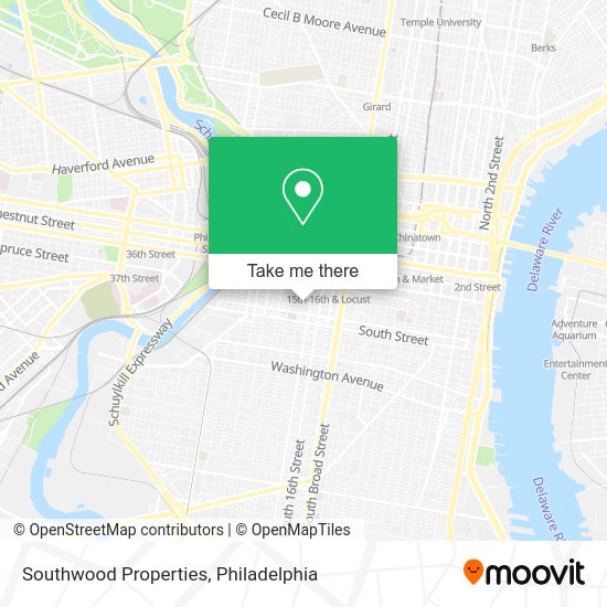 Southwood Properties map