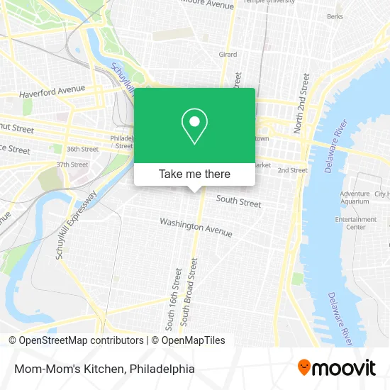 Mom-Mom's Kitchen map