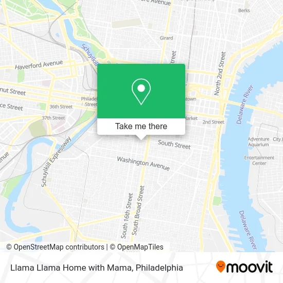 Llama Llama Home with Mama map