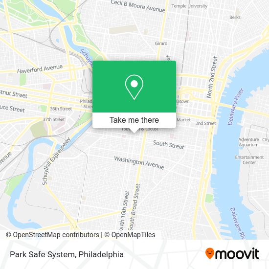 Mapa de Park Safe System