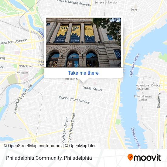 Philadelphia Community map