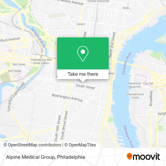 Alpine Medical Group map