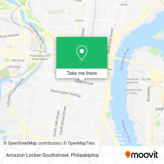 Amazon Locker-Southstreet map