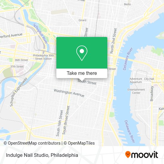 Indulge Nail Studio map