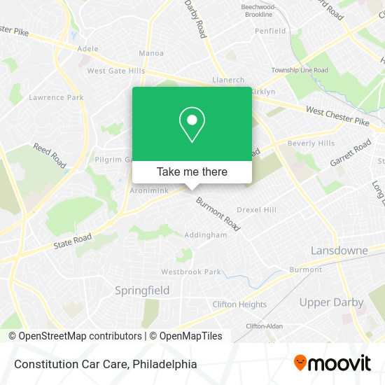 Constitution Car Care map