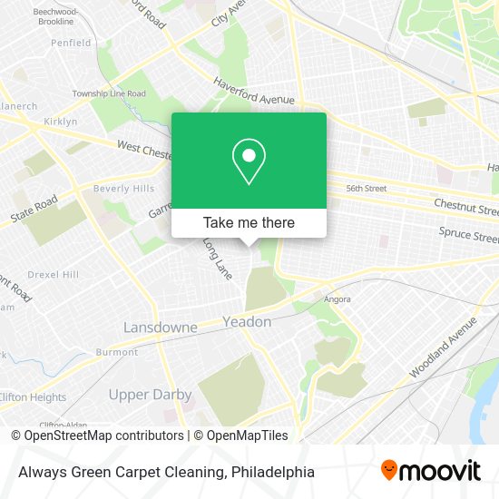Always Green Carpet Cleaning map
