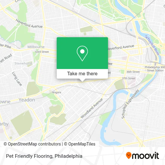 Pet Friendly Flooring map