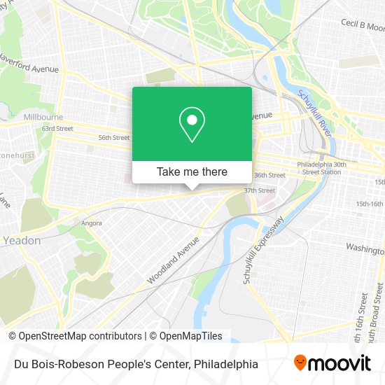 Du Bois-Robeson People's Center map