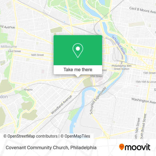 Covenant Community Church map