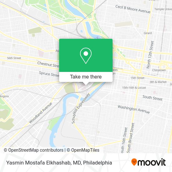 Yasmin Mostafa Elkhashab, MD map