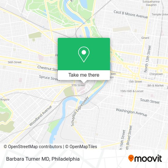 Barbara Turner MD map