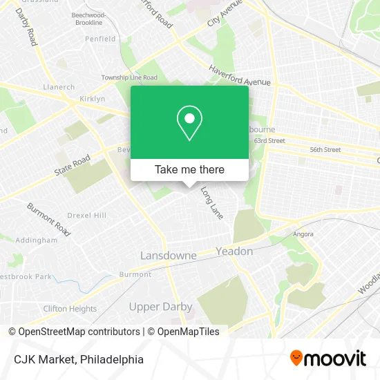 CJK Market map