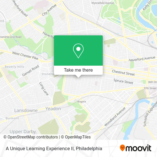 A Unique Learning Experience II map