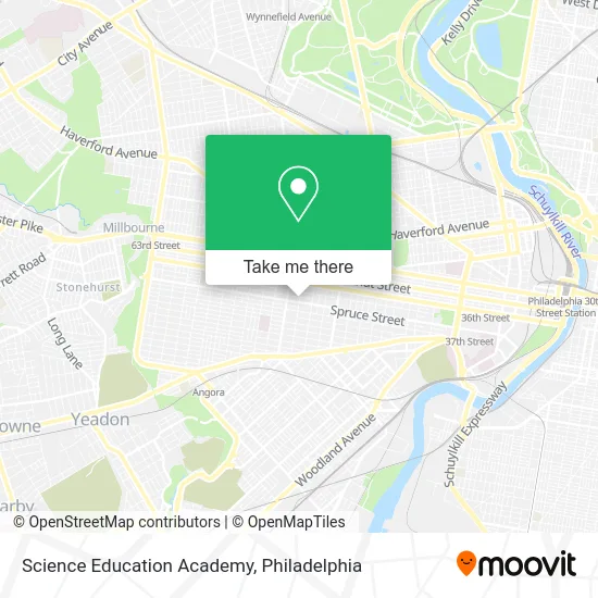 Science Education Academy map