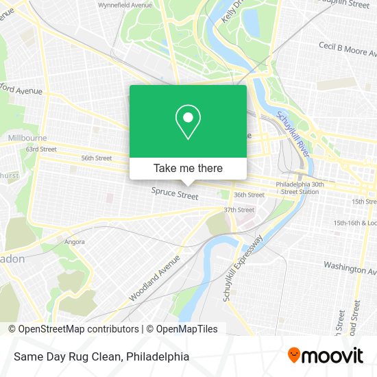 Mapa de Same Day Rug Clean
