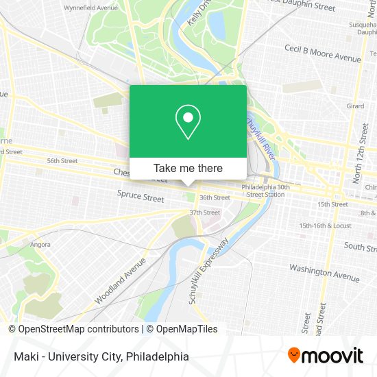 Maki - University City map