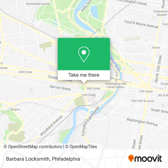 Barbara Locksmith map