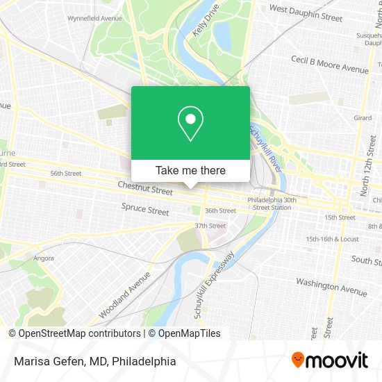 Marisa Gefen, MD map