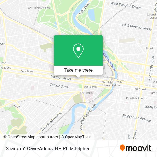 Mapa de Sharon Y. Cave-Adens, NP
