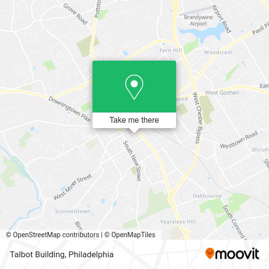 Talbot Building map
