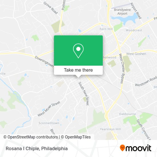 Rosana I Chiple map