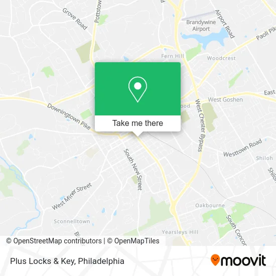 Plus Locks & Key map