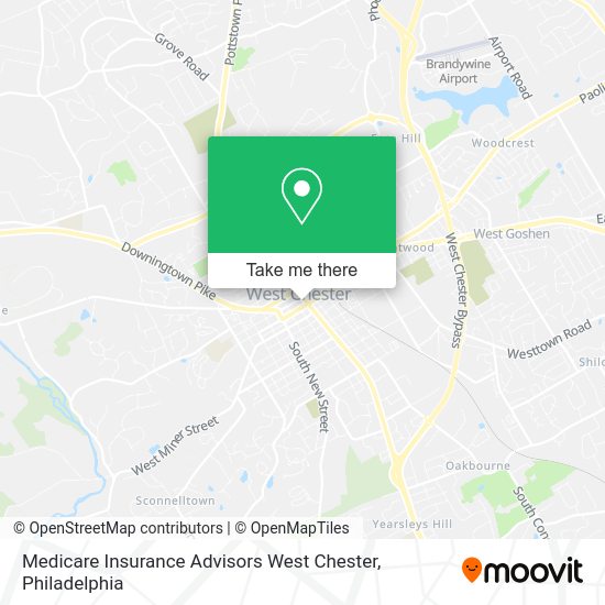 Medicare Insurance Advisors West Chester map