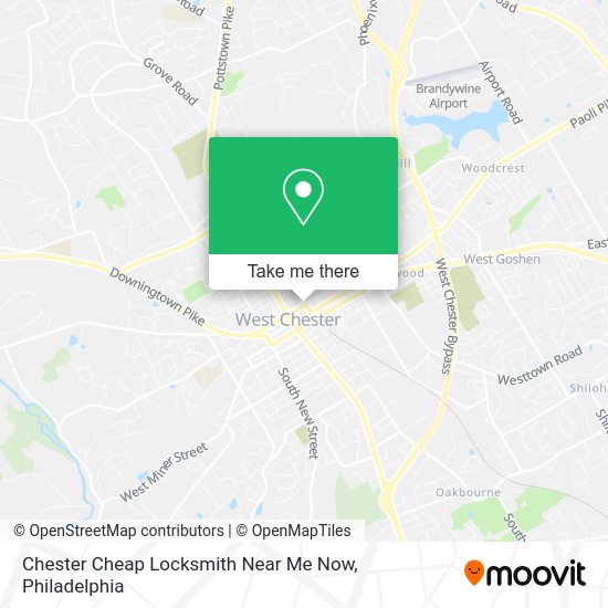 Chester Cheap Locksmith Near Me Now map