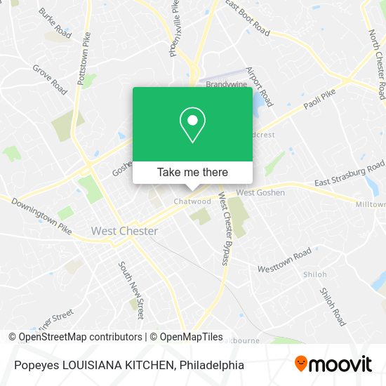 Popeyes LOUISIANA KITCHEN map