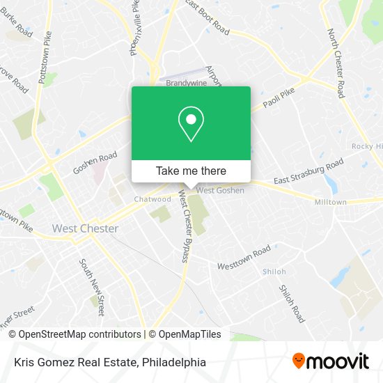 Mapa de Kris Gomez Real Estate