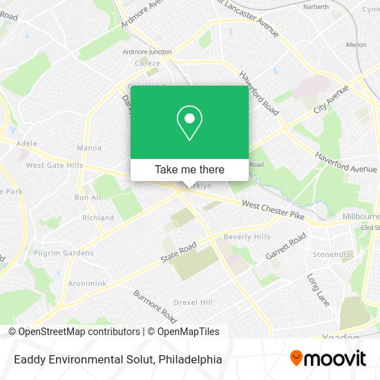 Mapa de Eaddy Environmental Solut