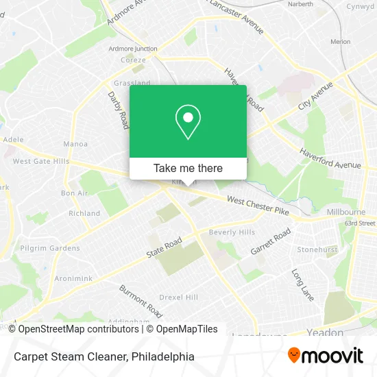 Carpet Steam Cleaner map