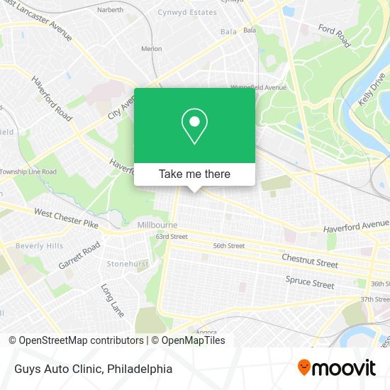 Mapa de Guys Auto Clinic