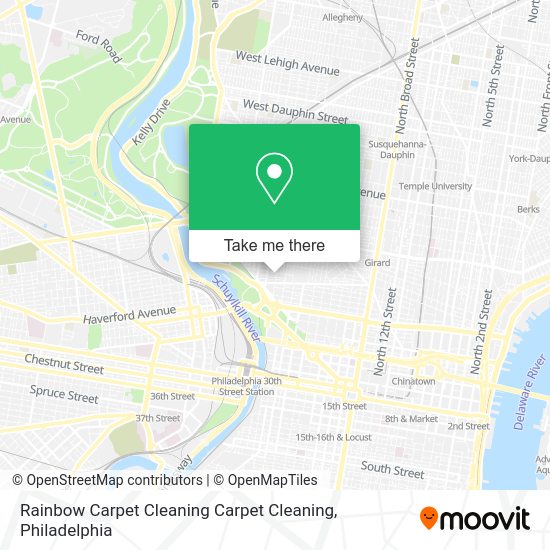 Rainbow Carpet Cleaning Carpet Cleaning map
