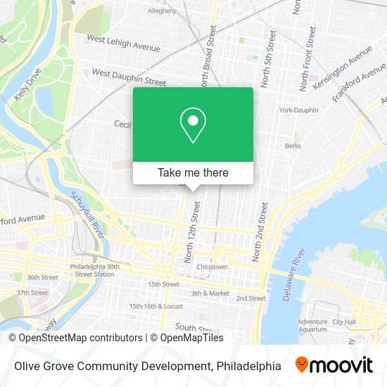 Olive Grove Community Development map