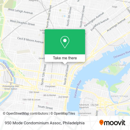 Mapa de 950 Mode Condominium Assoc
