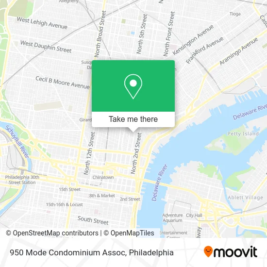 Mapa de 950 Mode Condominium Assoc