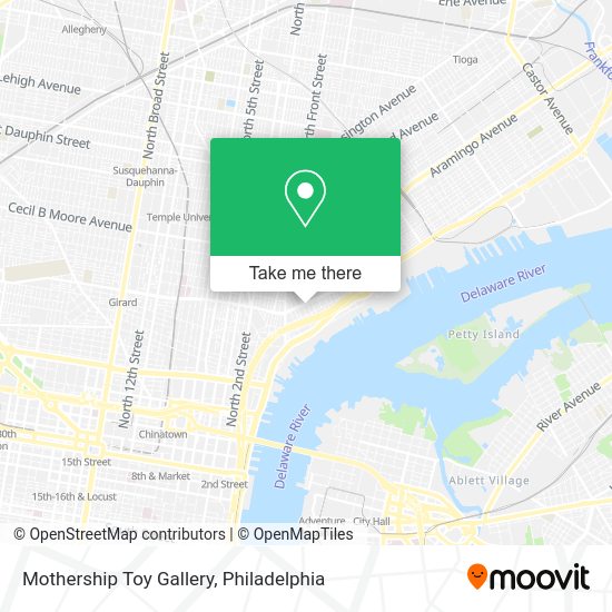 Mothership Toy Gallery map