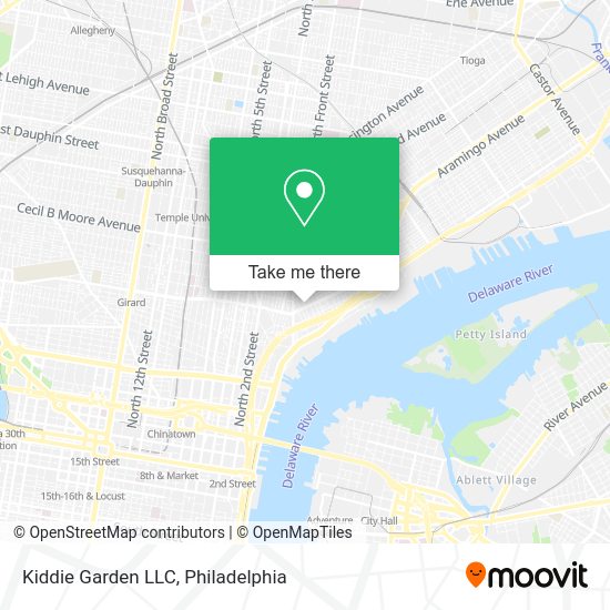 Kiddie Garden LLC map