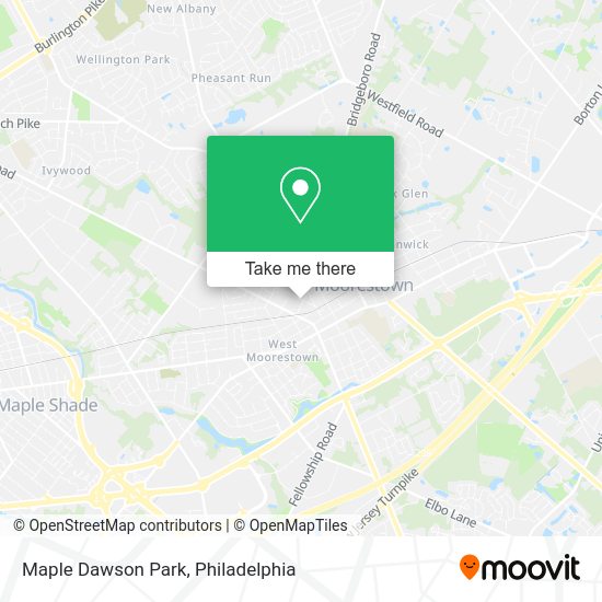 Mapa de Maple Dawson Park