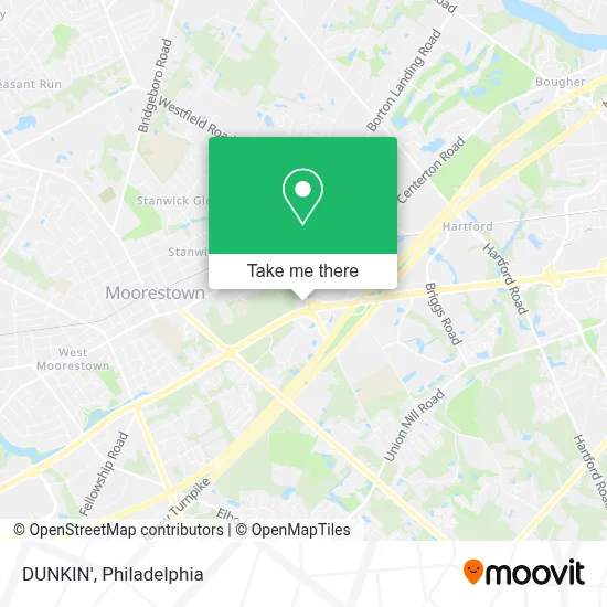 DUNKIN' map
