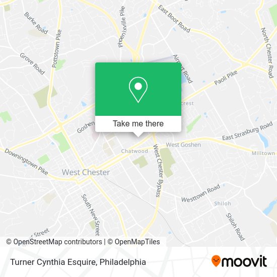 Turner Cynthia Esquire map