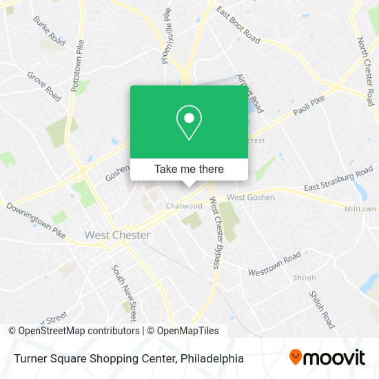 Mapa de Turner Square Shopping Center