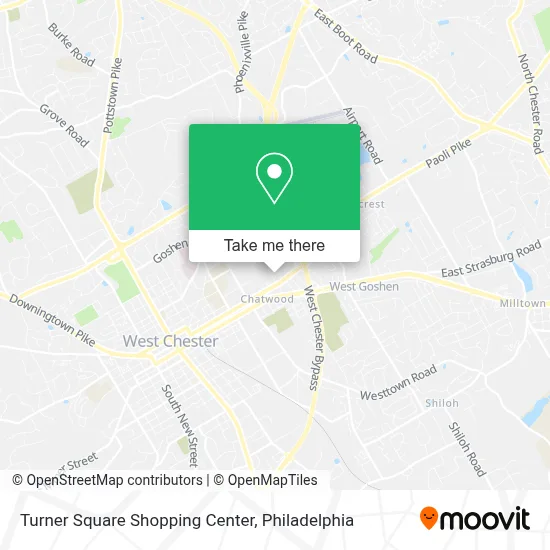 Turner Square Shopping Center map
